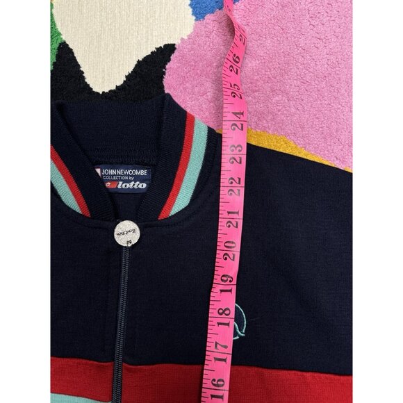 Vintage 90s Lotto John Newcombe Tennis Collection Full Zip Sweater Rare - Picture 11 of 11